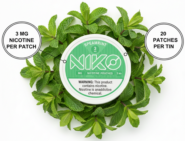 Parches Nicotina Spearmint - Frescura Equilibrada