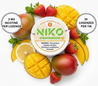 Pastillas Nicotina Mango Strawberry Mint - Cóctel Frutal Refrescante