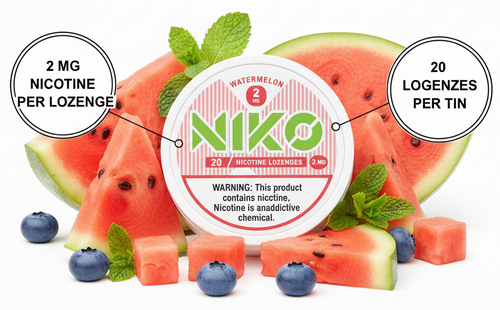 Pastillas Nicotina Watermelon - Sandía Fresca