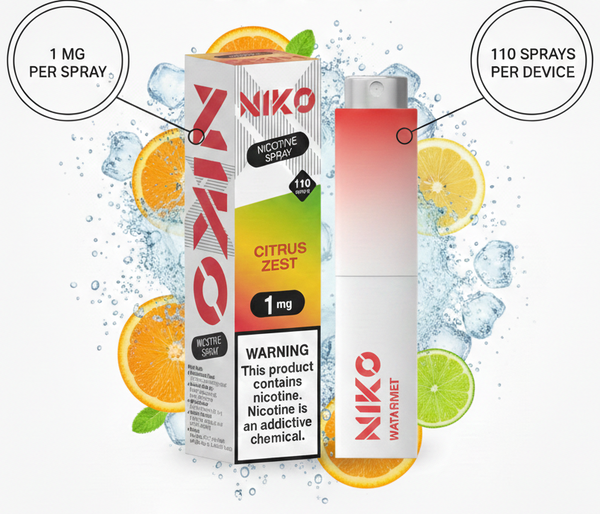 Spray Bucal Nicotina Citrus Zest - Energía Cítrica Inmediata
