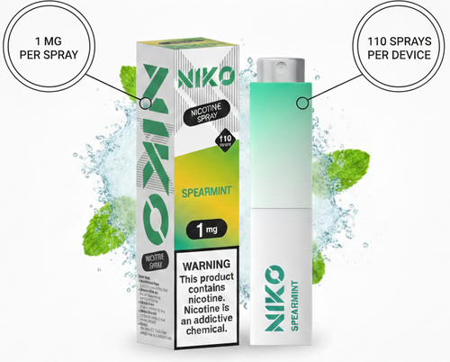 Spray Bucal Nicotina Spearmint - Hierbabuena Suave