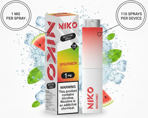 Spray Bucal Nicotina Watermelon Ice - Sandía Helada