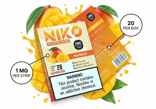 Strips Solubles Nicotina Mango Nicotina - Solución Tropical